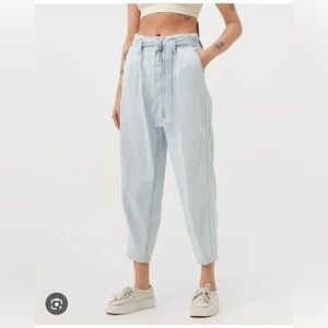 🆕 POLO RALPH LAUREN WOMEN'S TAPERED ANKLE TROUSERS IN CAYUGA WASH